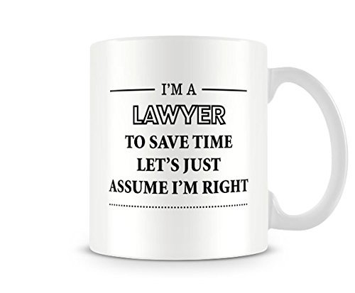 Behind The Glass - I'm A Lawyer - Printed Funny Mug - Great Gift/Present Idea, Ceramic, 11fl.oz.