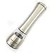 Kitchen Gadgets Pepper Grinder Premium Stainless Steel Salt Grinder and Pepper Grinder- Stainless Steel Pepper Mill and Salt Mill Adjustable Coarseness- Salt and Pepper Shakers Manual (Set of one).