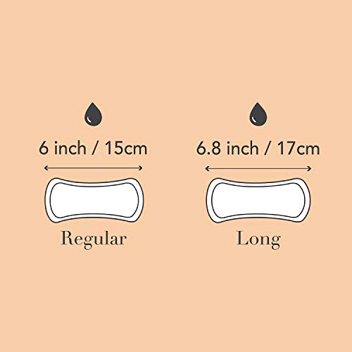 image for Rael Certified Organic CottonPanty Liners, Regular - 3Pack/60 total - 