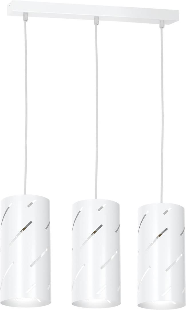 Homemania Chandelier, Metal, White