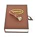 Samyo Wax Seal Stamp Kit Retro Creative Sealing Wax Stamp Maker Gift Box Set Brass Color Head with Vintage Classic Alphabet Initial Letter (S)