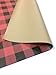 Note Card Cafe Bella Kraft Christmas Wrapping Paper | 6 Pack | 30 x 120 inch Rolls | Rustic, Minimalist Designs | Holidays, Christmas, Gifts, Presents, Exchanges, Showers | Recyclable, Biodegradable