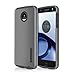 Incipio Cell Phone Case for Moto Z - Iridescent Gray and Gray
