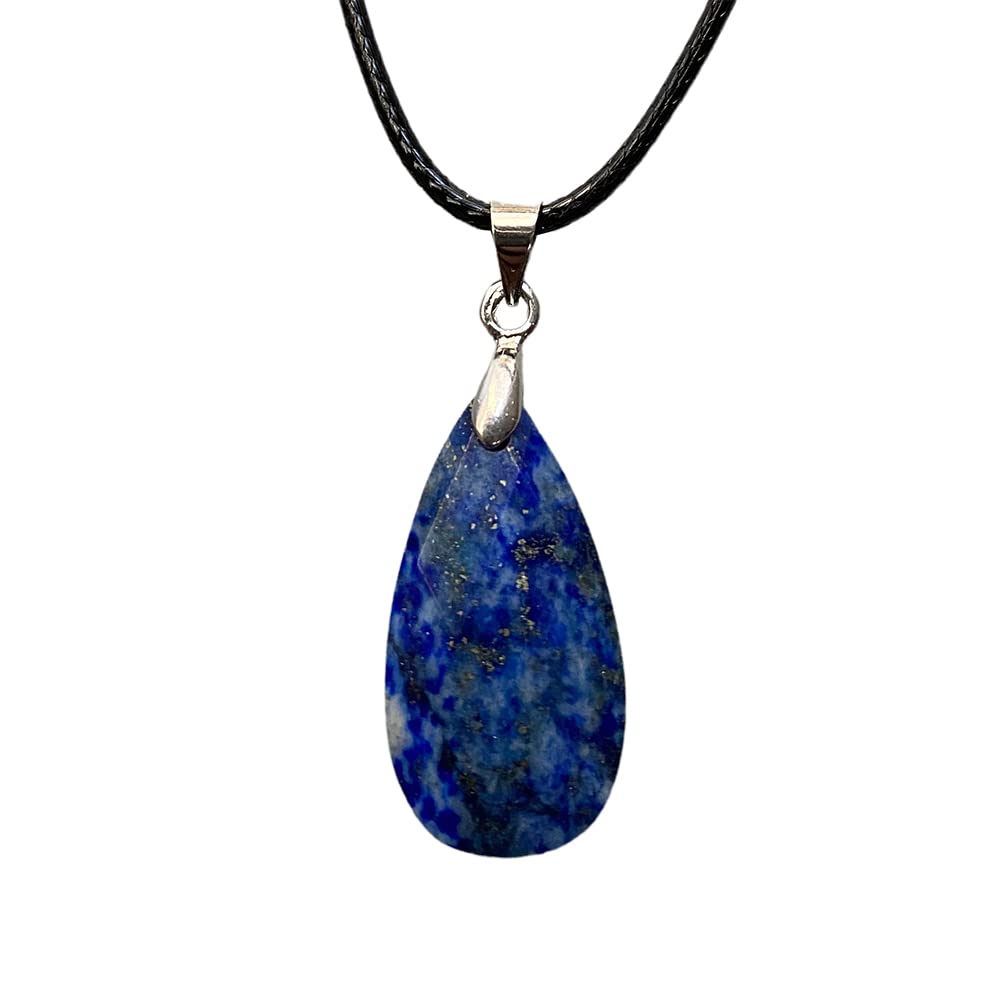 VIE Teardrop Faceted Pendant (Lapis Lazuli) — image 1