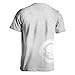 Men's Graphic Shirts Side Print Divided We Fall Patriotic T-Shirt (M, Ash Grey)