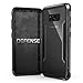 X-Doria Samsung Galaxy S8+ Case, Defense Shield - Military Grade Drop Tested, Anodized Aluminum, TPU, and Polycarbonate Protective Case for Galaxy S8+, [Black]