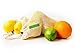 World's Strongest Reusable Produce Bags, Certified Organic Cotton Mesh, Machine Washable, Tare Weight Label, Double Drawstring, Plastic-Free Packaging, 9-Pack - Assorted Sizes (Small, Medium, Large)