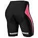 NOOYME Womens Bike Shorts with 3D Gel Padded Bicycle Riding Cycling Short for Women (Medium, Bright Rose)thumb 2
