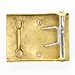 Imperial German WWI Brass Bavarian In Treue Fest Belt Buckle