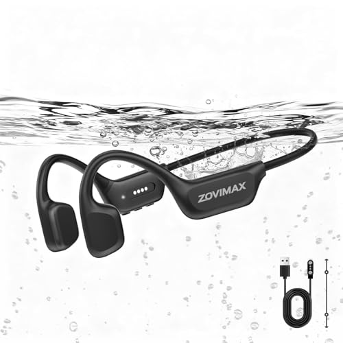 Knochenschall Kopfhörer Schwimmen, IPX8, Bluetooth 6.0, 8 GB MP3