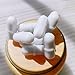 Laboratory Magnetic Stir Bars PTFE Magnetic Stirrer Mixer Stir Bars Stiring Rod (Diameter 7mm,Length 25mm) Spinbar Stirring, 10 Pcs