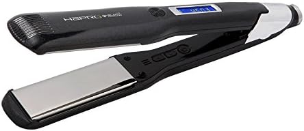 H2PROBEAUTYLIFE (1 1/2 Inch, Titanium), nano hi tech, maximum anion, durability, styling plate, long lasting shine, frizzy hair, protects hair color, dry hair, brittle hair, heat distribution, thermal sensor, auto shut off, up to 450° degrees, keratin treatment