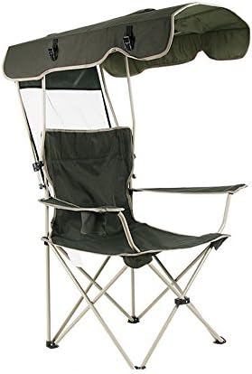 RFVBNM Outdoor Portable Leisure Sunscreen Folding Chair Fishing Beach Chair