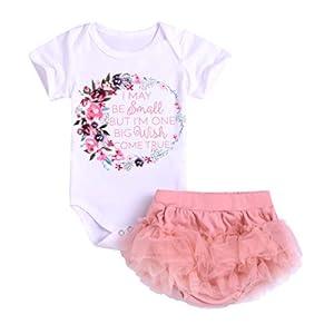 Tianhaik Peuter Baby Meisje Kleding pak Zomer Wit Garland Print Romper +Mesh Ruche Bloomers Broek