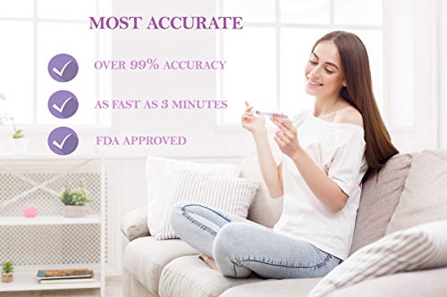 Wondfo 50 Ovulation Test Strips and 20 Pregnancy Test Strips Kit (50 LH + 20 HCG)