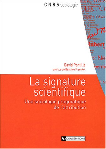 La  signature scientifique