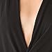 Cheapcotton Women's Crossover Neckline Flattering Drape Top