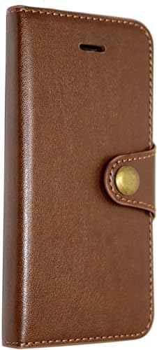 Storeaturdoor Brown Slim PU Leather Wallet Flip Case Cover for iPhone 6 plus / 6s Plus 5.5" inch