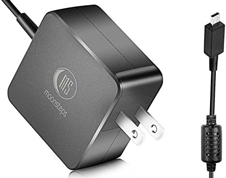 Moonsteps 33w power-ac-laptop-charger for asus asx205t-808 ad890526 eeebook x205 x205t x205ta x205ta-dh01 x205t-hatm0103 notebook x205ta-us01 x205ta-uh01 x205ta-ds01 e200ha e200ha f205ta,8.2ft cable