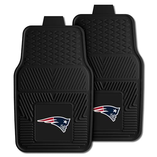 FANMATS 8754 NFL - New England Patriots 2-pc Vinyl Car Mat Set for Front Seats…