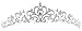 LRKC Bridal Tiara Wedding Crown Pageant Princess Rhinestone Crystal