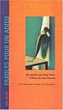 Paroles Pour Un Adieu (Collections Litterature) (French Edition) by
