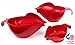 POURfect Mixing Bowls 1005 3pc Prep Set, 1-2-4 Cup, Empire Red
