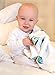 Organic Cotton Muslin Owl & Bee Swaddle Blanket | Ultra Soft | For Boys or Girls
