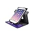 Asus Memo Pad 10 ME102A, ME103K / Smart 10 ME301T case, Cooper Diplomat Travel Carrying Portfolio Luxury Tablet Case Protective Cover PU Leather Folio with 360 Rotating Stand & Pockets (Purple)