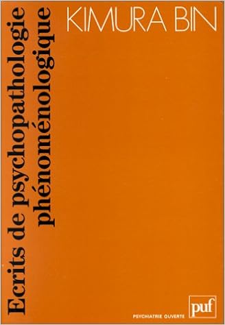 Amazon Fr Ecrits De Psychopathologie Phenomenologique Bin Kimura Livres