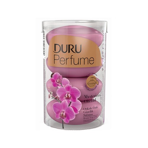 Duru Perfume Bar Soap, Mysterious Orchid, 4 Count