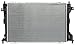 Prime Choice Auto Parts RK799 Aluminum Radiator