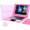 G-Anica® 10.1 Inch Windows 10 Laptop Quad Core Notebook Slim and Lightweight Mini Netbook Computer with Netflix Youtube…