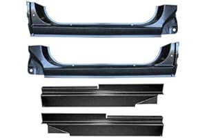 CLASSIC 2 CURRENT FABRICATION Inner & Outer Rocker Panels Kit compatible with 1973-1987 Chevy C/K Pickup 2 Door Standard Cab