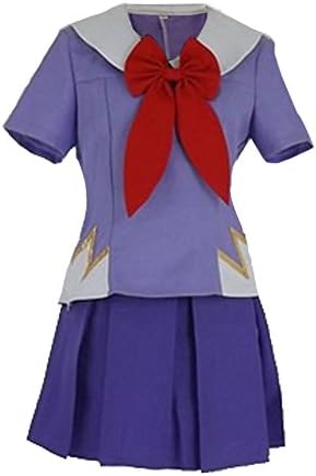 Dillian The Future Diary Gasai Yuno Mirai nikki Top&amp;Skirt Cosplay Costume,M