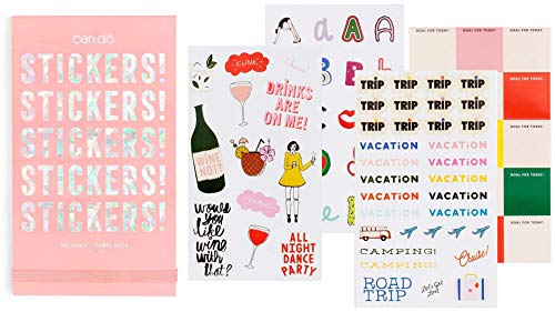 ban.do Planner Sticker Book, 35 Pages with Over 700 Assorted Stickers, Issue 3