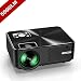 YABER Portable Projector with 5000 Lumen Upgrade Full HD 1080P 200" Display Supported, LCD LED Home & Outdoor Projector Compatible with Fire TV Stick, Smartphone, HDMI,VGA,AV and USB