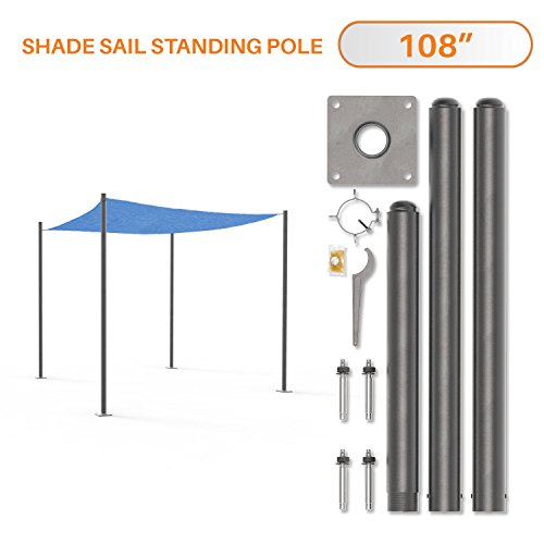 5 Fantastic Shade Sail Support Posts For Sale Online (PROS & CONS)