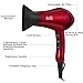 1875W Infrared Professional Salon Hair Dryer, Negative Ionic Blow Dryer for Fast Drying, DC Motor Light Weight Low Noise Hair Blow Dryers with Concentrator