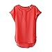 FUNOC® Women's Blouse Casual Short Sleeve Chiffon Blouse Shirt T-shirt Summer Tops