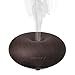 Oak Leaf Essential Oils Diffuser Ultrasonic Wood Grain Aromatherapy Diffusers with 7 LED Colorful Lights and Waterless Auto Shut-off