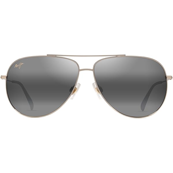 Amazon.com: Maui Jim Waiwai Teardrop Sunglasses, Matte Black