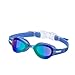 ROTERDON Swim Goggles, Anti Fog UV Protection No Leaking Swimming Goggles for Men Women Adult Youth Kids (Blue 7001)