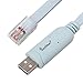 asunflower 6Ft Ftdi USB to Serial / Rs232 Console Rollover Cable for Routers - Rj45