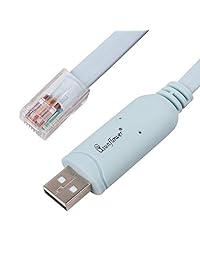 Asunflower FTDI USB a RJ45 Cable de Consola Cisco Router   chip FTDI