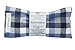 Kimmieko Weighted Spa Pillow for Eyes and Forehead | Organic Lavender and Flax Seed insert | Post Yoga Relaxation | Handmade in the USA (Blue Striped Flannel)thumb 4