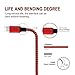 CovertSafe iPhone Charger, MFi Certified Cable 6Pack 3/3/3 6/6/10FT Extra Long Nylon Braided USB Fast Charging& Syncing Cord Compatible with iPhone/XS/XR/X/8/8Plus/7/7Plus/6S/6Plus/Pad More