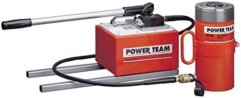 SPX Power Team RPS552 Cylinder and Pump Set, 50 Ton Capacity, 2 3/8" Stroke