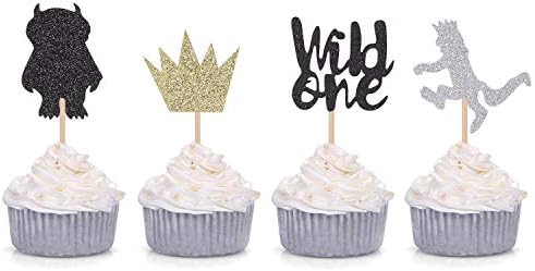 Where The Wild Things Are Inspired Cupcake Toppers Wild One