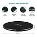 Wemelody Wireless Charger,10W Fast Wireless Charger Charging Pad for Galaxy S9/S9 Plus Note 8/5 S8/S8 Plus S7/S7 Edge S6 Edge Plus, 5W Standard Charge for iPhone X 8/8 Plus and All Qi Enabled Phones